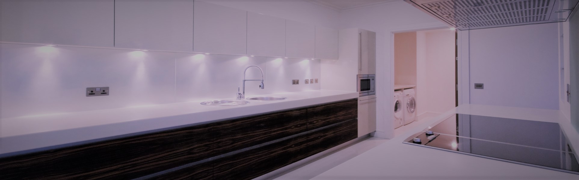 Slider, Glass Splashbacks Installed in Holland Park | Kitchen & Bathroom Styles